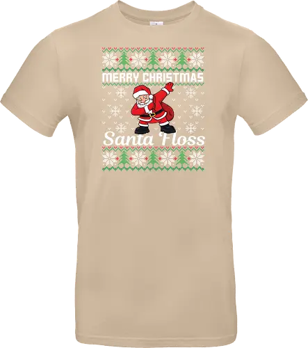 Merry Christmas and  Santa Floss