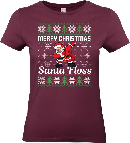Merry Christmas and  Santa Floss