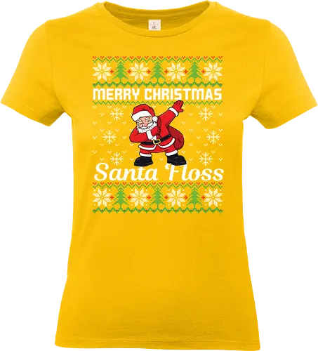 Merry Christmas and  Santa Floss