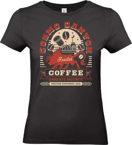 Cosmo Canyon Coffee Grunge - final, coffee, video game, gaming, gamer, Cloud, Villain, red xiii, red 13, nanaki, cosmo canyon, tifa lockhart, aerith gainsborough, Cactus - Standard T-Shirt (Frauen)