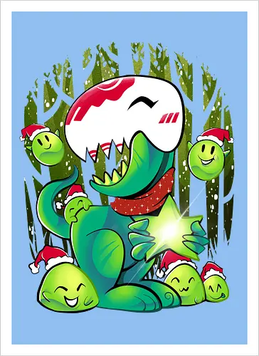 slime and dino 