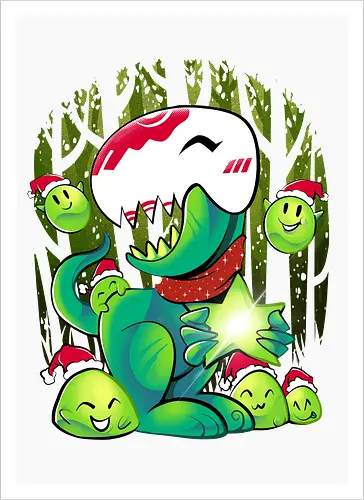 slime and dino 
