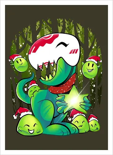 slime and dino 