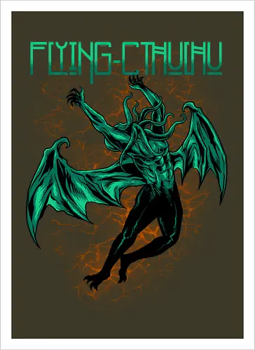 flying cthulhu 