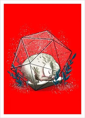 Schnee Eulenbär Terrarium