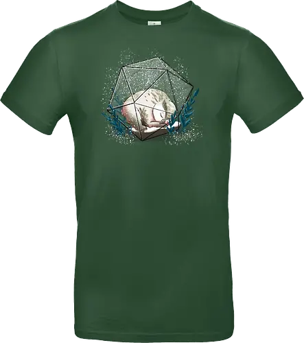 Schnee Eulenbär Terrarium