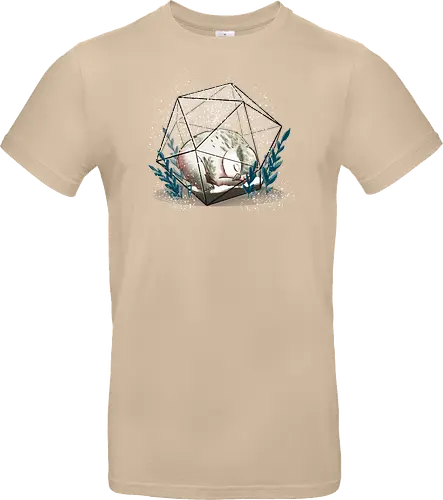 Schnee Eulenbär Terrarium