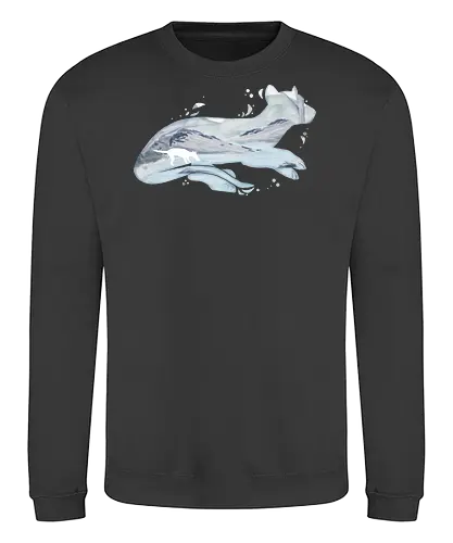 Beutelwolf Silhouette - Beutelwolf, silhouette - Sweatshirt