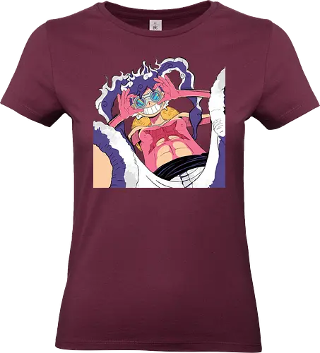 Drums of liberation - anime, manga, pirate, Pirate, gear 5 - Standard T-Shirt (Frauen)