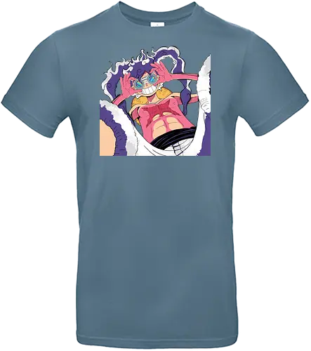 Drums of liberation - anime, manga, pirate, Pirate, gear 5 - Standard T-Shirt