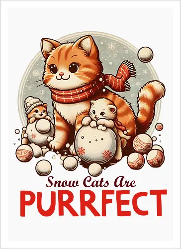 Snow Cats Are PURRFECT