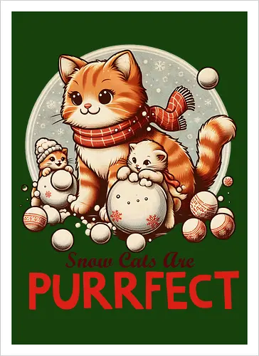 Snow Cats Are PURRFECT