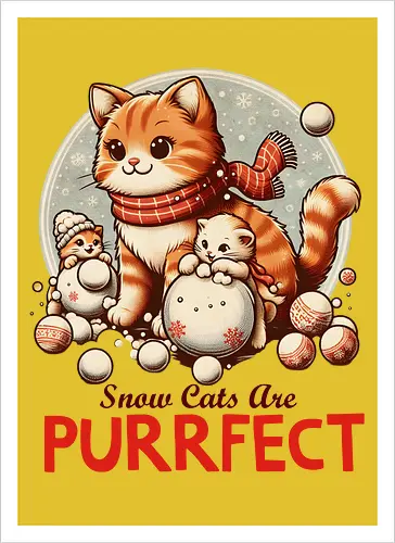 Snow Cats Are PURRFECT