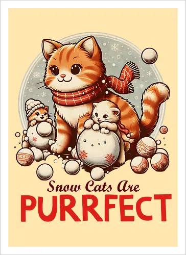 Snow Cats Are PURRFECT