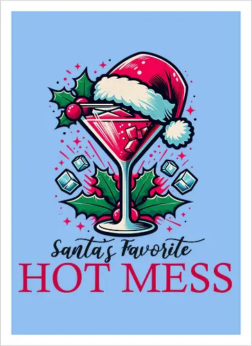 Santa's favorite hot mess