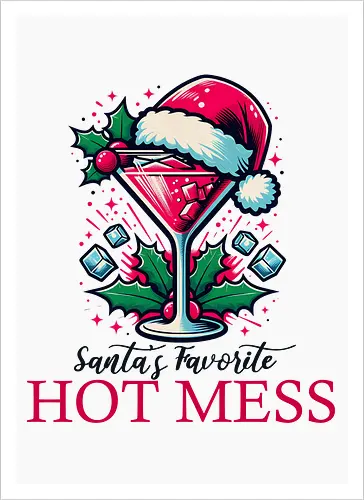 Santa's favorite hot mess
