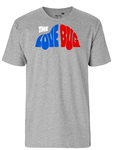 The Love Bug Art - beetle, cinema, funny, gaming, anime, nerd, television, joke, meme, vintage, funny quote, memes, funnytee, funny pop, humor, parody, geek - Fairtrade T-Shirt