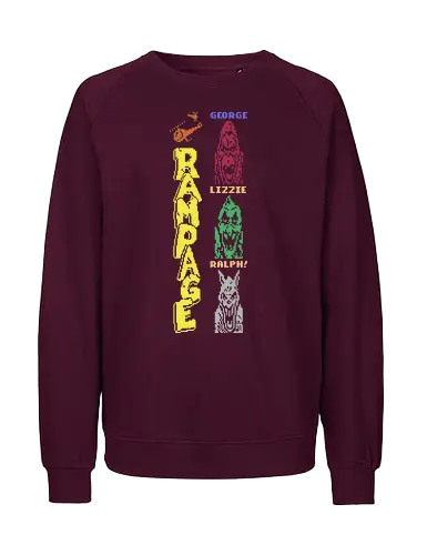 Arcade Game 80's Pixel Art - video game, arcade, game, funny quote, gaming, geek, humor, joke, meme, memes, nerd, parody, pixel art, retro gaming, vintage, game art - Fairtrade Sweatshirt
