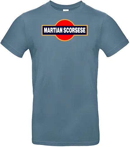 "Martian Scorsese" Parody Art - cinema, drink, director, movie, funny, gaming, anime, nerd, television, joke, meme, vintage, funny quote, memes, funnytee, funny pop, humor, parody, geek - Standard T-Shirt