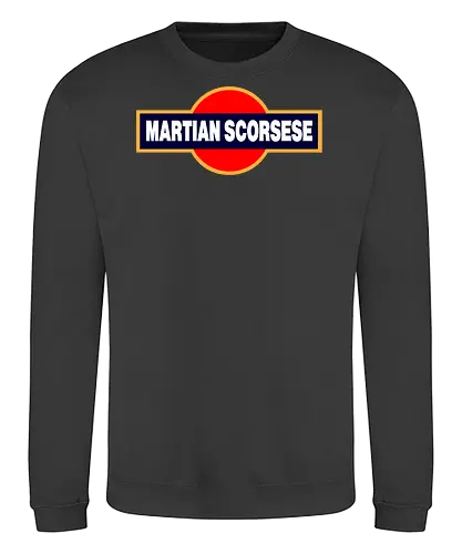 "Martian Scorsese" Parody Art - cinema, drink, director, movie, funny, gaming, anime, nerd, television, joke, meme, vintage, funny quote, memes, funnytee, funny pop, humor, parody, geek - Sweatshirt