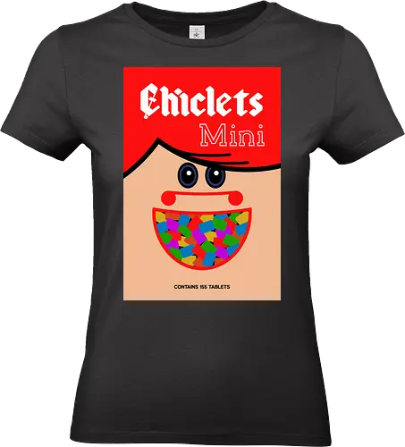 80's Gum Vintage Art - Music, post punk, unknown pleasures, vintage, retro, gum, candy, 80's, chiclets, funny, pop, funny quote, funny sayings, geek, humor, ian curtis, joke, meme, new order, parody - Standard T-Shirt (Frauen)
