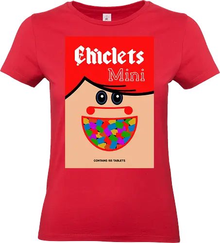80's Gum Vintage Art - Music, post punk, unknown pleasures, vintage, retro, gum, candy, 80's, chiclets, funny, pop, funny quote, funny sayings, geek, humor, ian curtis, joke, meme, new order, parody - Standard T-Shirt (Frauen)