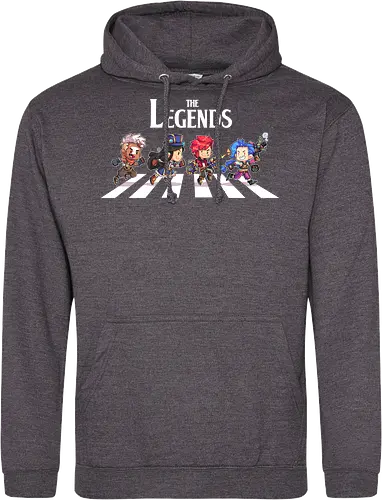 The Legends - abbey road, arcane, Gaming, games, series, ekko - Standard Hoodie