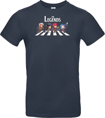The Legends - abbey road, arcane, Gaming, games, series, ekko - Standard T-Shirt