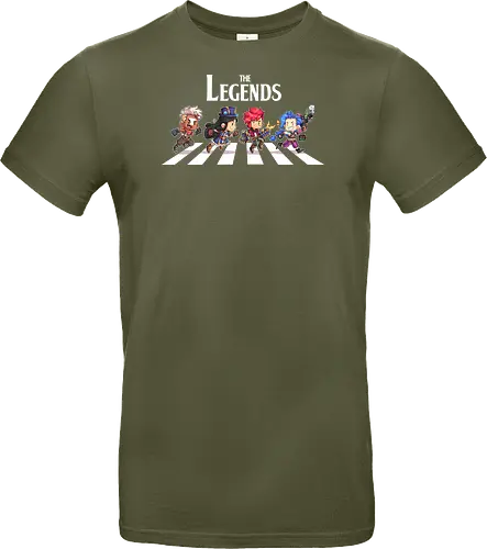 The Legends - abbey road, arcane, Gaming, games, series, ekko - Standard T-Shirt