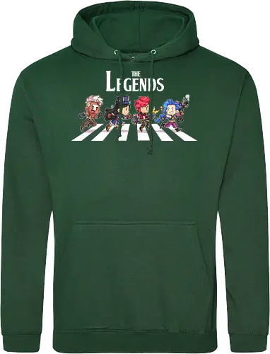 The Legends - abbey road, arcane, Gaming, games, series, ekko - Standard Hoodie