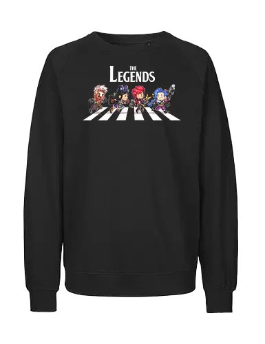 The Legends - abbey road, arcane, Gaming, games, series, ekko - Fairtrade Sweatshirt