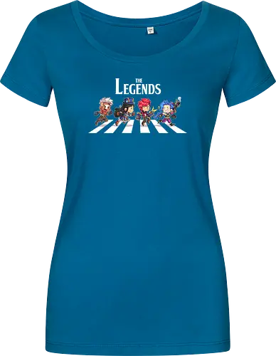 The Legends - abbey road, arcane, Gaming, games, series, ekko - Damen T-Shirt