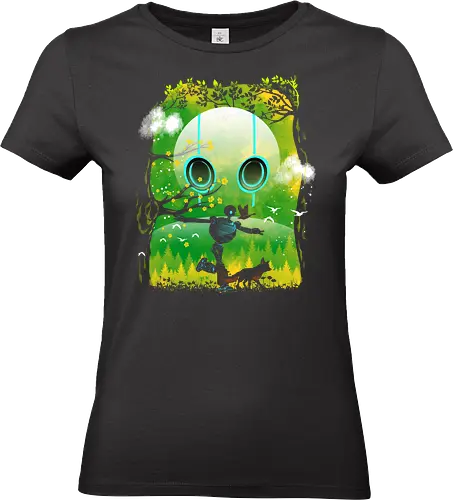 The Wild Soul - wild robot, movie, animated, sci fi, nature, robot - Standard T-Shirt (Frauen)