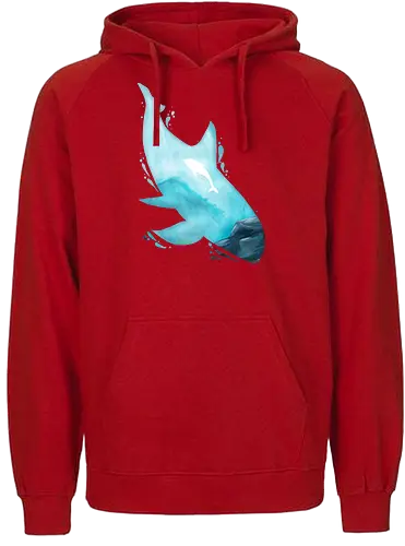 Vaquita Silhouette - wasser, vaquita, silhouette, wal - Fairtrade Hoodie