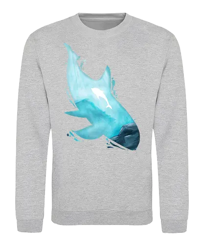 Vaquita Silhouette - wasser, vaquita, silhouette, wal - Sweatshirt