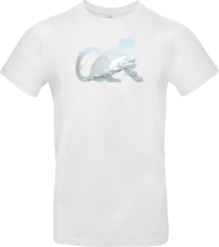 Schneeleopard Silhouette