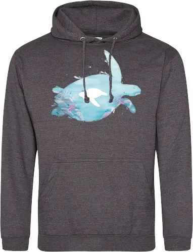 Meeresschildkröte Silhouette