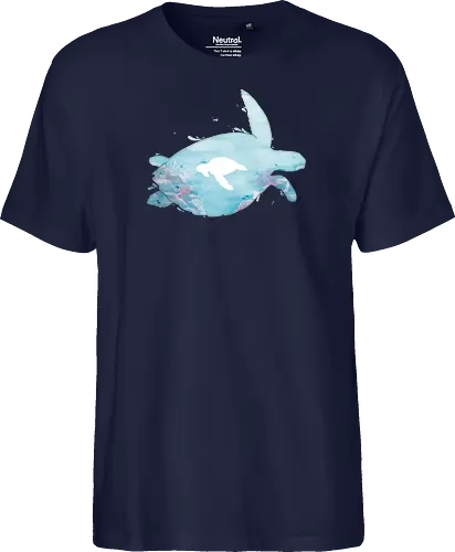 Meeresschildkröte Silhouette