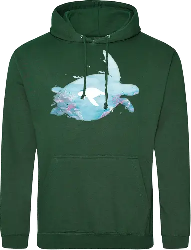 Meeresschildkröte Silhouette