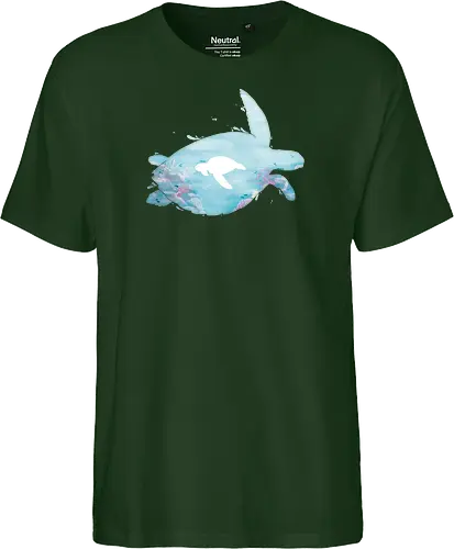 Meeresschildkröte Silhouette