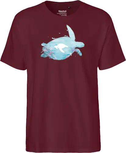 Meeresschildkröte Silhouette