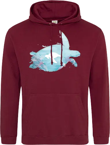 Meeresschildkröte Silhouette