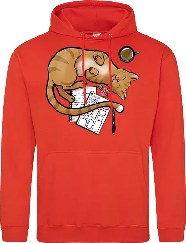 Pen and Paper Katze, Rot