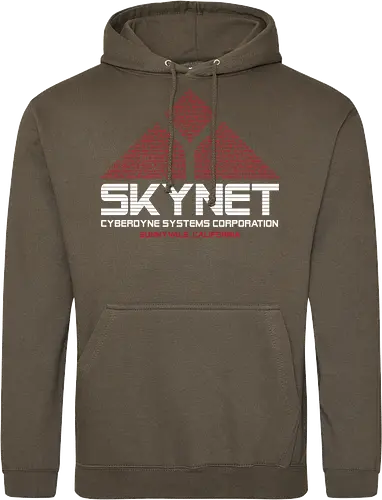 Cyberdyne systems corp - retro, vintage, logo, action movies, cibor, robot, 80s, 90s - Standard Hoodie