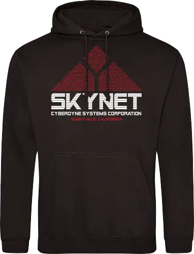 Cyberdyne systems corp - retro, vintage, logo, action movies, cibor, robot, 80s, 90s - Standard Hoodie