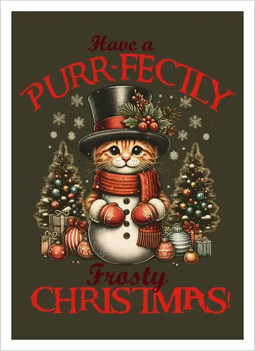 Have a PURR-FECTLY Frosty CHRISTMAS!