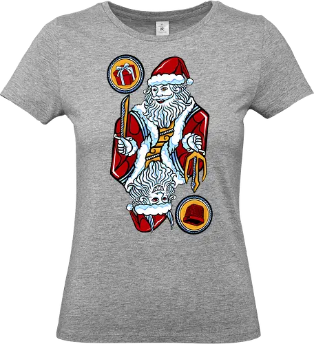 double ego  - classic, ugly christmas, christmas, xmas, christmastree, christmas party, logo, snowman, winter, snow, pixel, vintage, retro - Standard T-Shirt (Frauen)