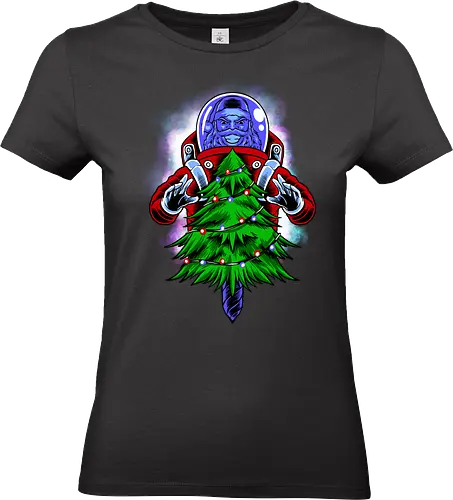 end of light  - ugly christmas, christmas, xmas, retro, christmastree, christmas party, logo, snowman, winter, snow, pixel, vintage, classic - Standard T-Shirt (Frauen)