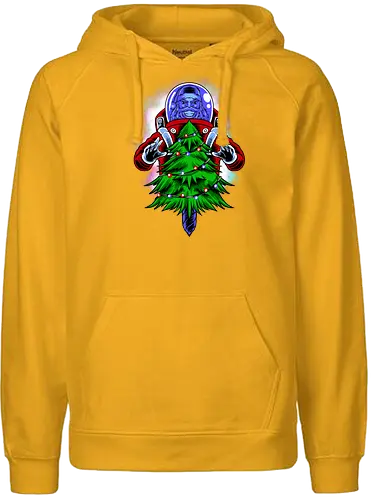 end of light  - ugly christmas, christmas, xmas, retro, christmastree, christmas party, logo, snowman, winter, snow, pixel, vintage, classic - Fairtrade Hoodie