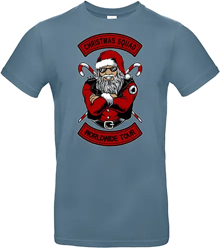 christmas squad - classic, retro, ugly christmas, christmas, xmas, christmastree, christmas party, logo, snowman, winter, snow, pixel, vintage - Standard T-Shirt
